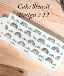 Cake Stencil Design # 12