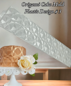 Origami Cake Mold Plastic Design # 3