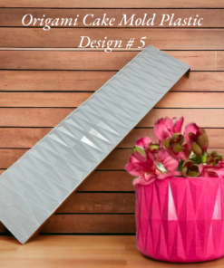 Origami Cake Mold Plastic Design # 5