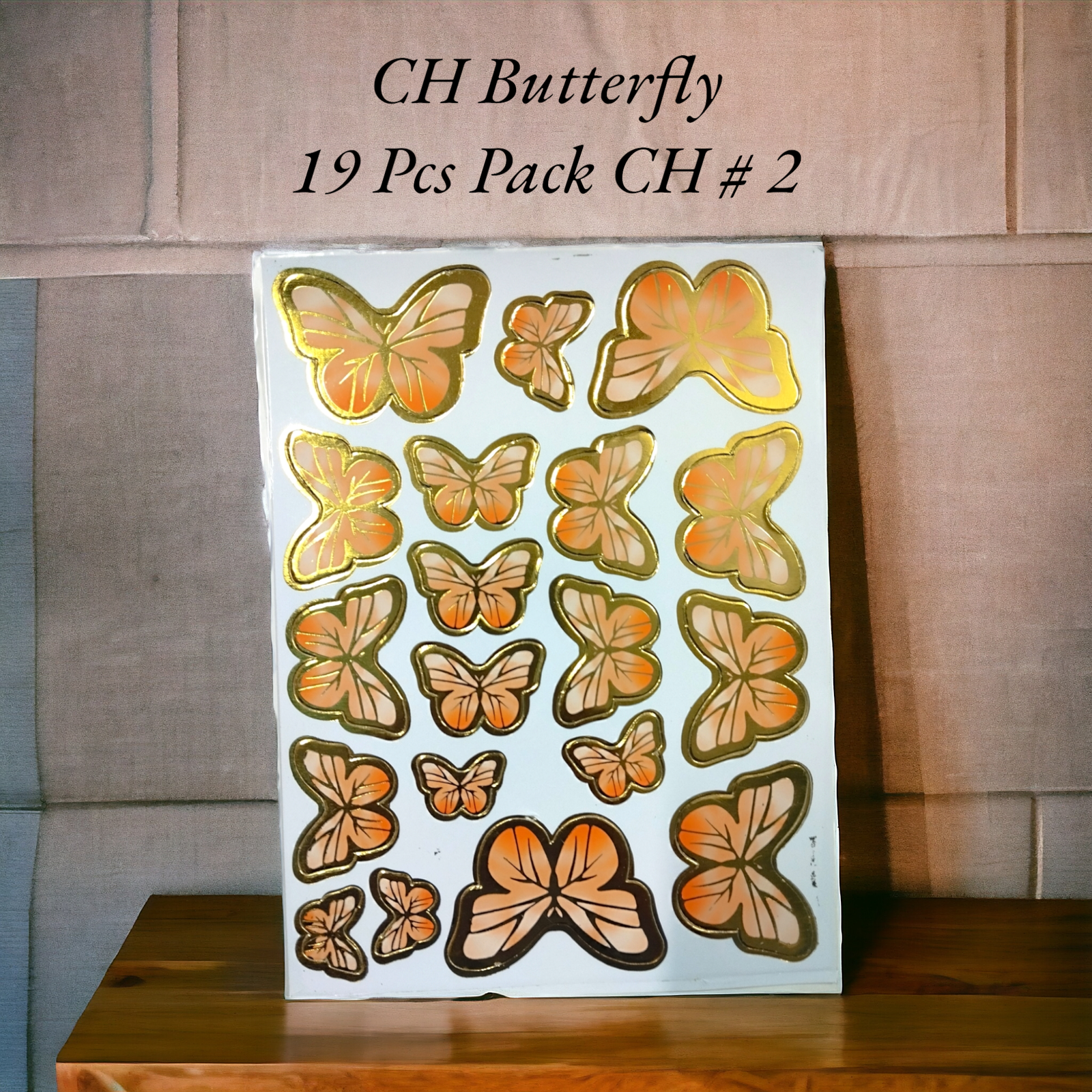 CH Butterfly 19 Pcs Pack CH # 2