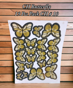 CH Butterfly 19 Pcs Pack CH # 10