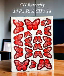 CH Butterfly 19 Pcs Pack CH # 14