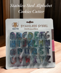 Stainless Steel Alphabet Cookies Cutter