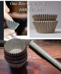 One Bite Cupcake Liner 1000 Pcs Pack