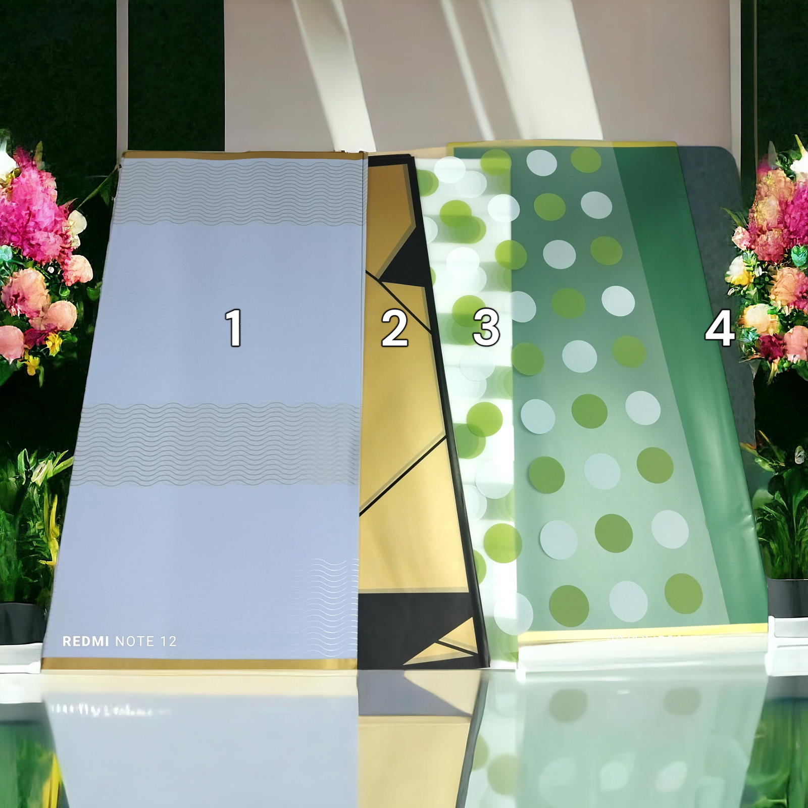 Flower Bouquet Sheet Pack of 4 Different Sheet