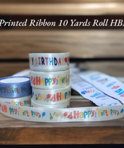 Printed Ribbon Roll (10 yards) (7 Styles)