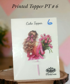 Printed Topper PT # 6
