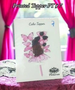 Printed Topper PT # 7