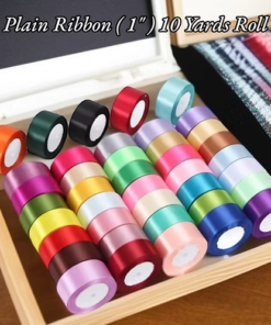 Plain Ribbon (1 Inch) 20 Yards Roll