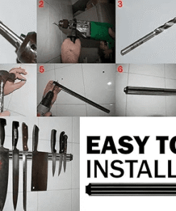 Alternative view of Magnetic Knife Holder