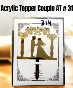 Acrylic Topper Couple AT # 314