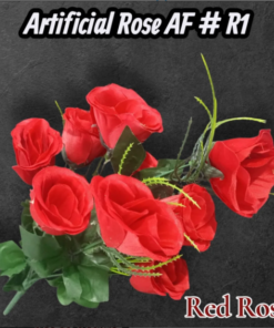 Artificial Rose AF # R1 (Red Rose)
