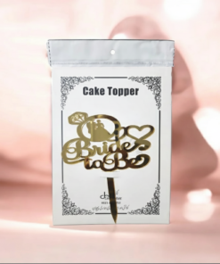 Acrylic Topper Bride to be