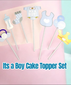 It’s A Boy Cake Topper Set
