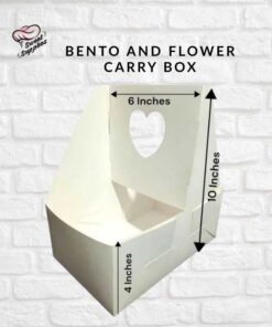 Bento and flower carry box