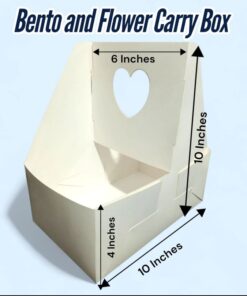 Bento and Flower Carry Box