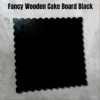Fancy Wooden Cake Board – Round & Square