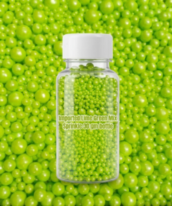 Imported Lime Green Mix Sprinkle 30 gm bottle