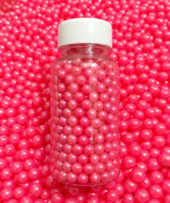 Imported Fuchsia Sprinkle 7 mm 30 gm bottle