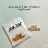 acrylic tag