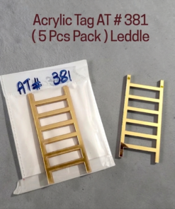 Acrylic tag leddle