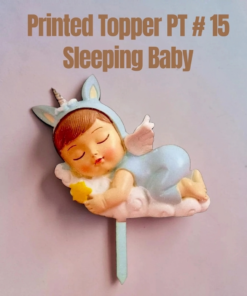 Printed Topper PT # 15 Sleeping Baby