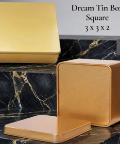 Dream Tin Square Box