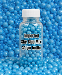 Imported Sky Blue Mix Sprinkle 30 gm bottle