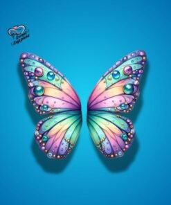 Printed Butterfly Doll Design