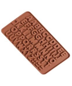 Alphabet Chocolate Mold