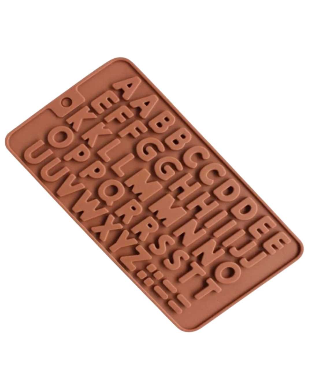 Alphabet Chocolate Mold