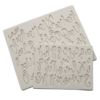 Silicone Mold Cursive Script Letters | 2 Pcs Set