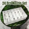 24 pcs nozzle set