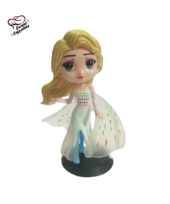 Elsa Frozen Doll Cake Topper