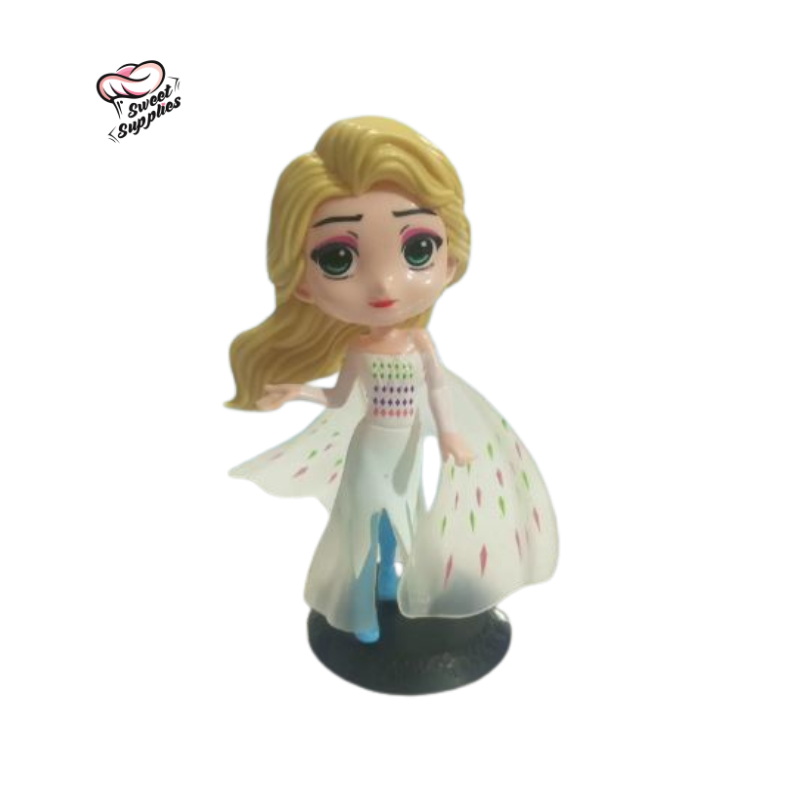 Elsa Frozen Doll Cake Topper