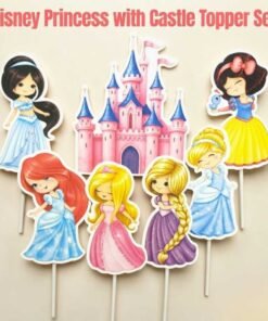 Disney Princess with Castle Topper Set