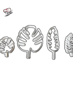 fondant leaf
