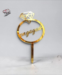 Acrylic Topper AT # 403 Engaged