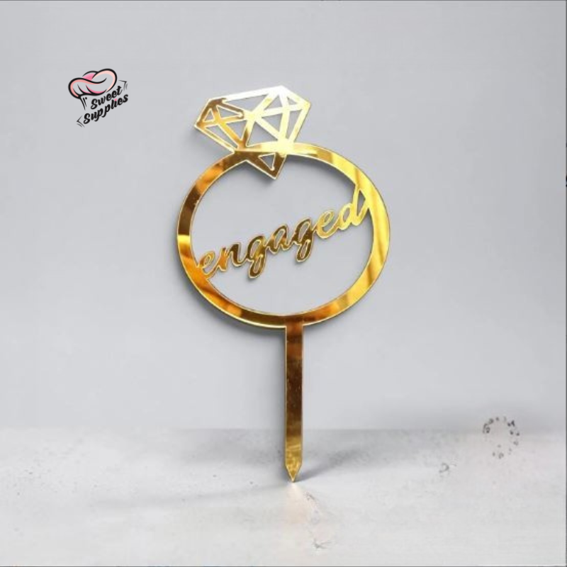 Acrylic Topper AT # 403 Engaged