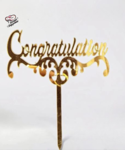 Acrylic Topper AT# 402 Congratulation