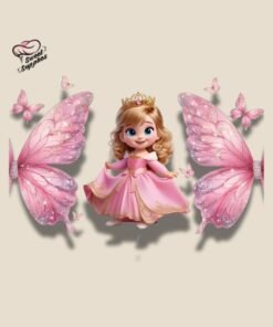 Printed Butterfly Design