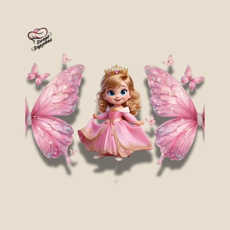 Printed Butterfly Design