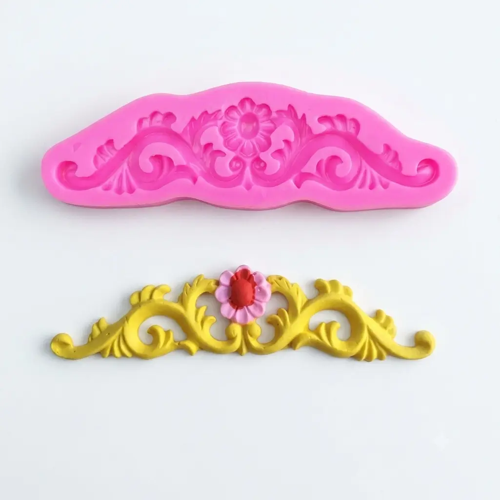 Silicone Mold Lace Border