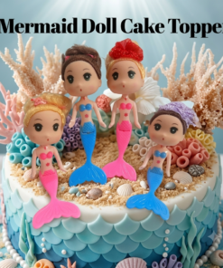 Mermaid Doll Cake Topper