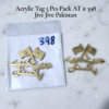 Jive Jive Pakistan Acrylic Tags