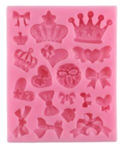 Silicone Mold Bow & Crown