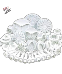 Mix Cookies and Fondant Cutter Plunger 33 Pcs Set